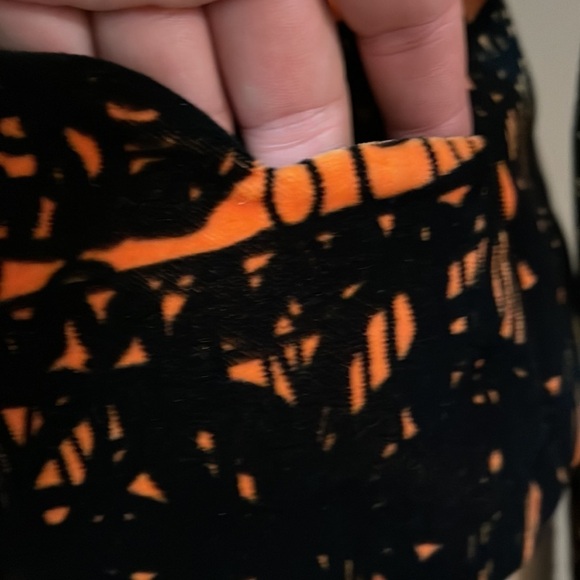 Moschino Cheap Chic Orange Black Velvet Blazer The Nanny - Picture 9 of 14